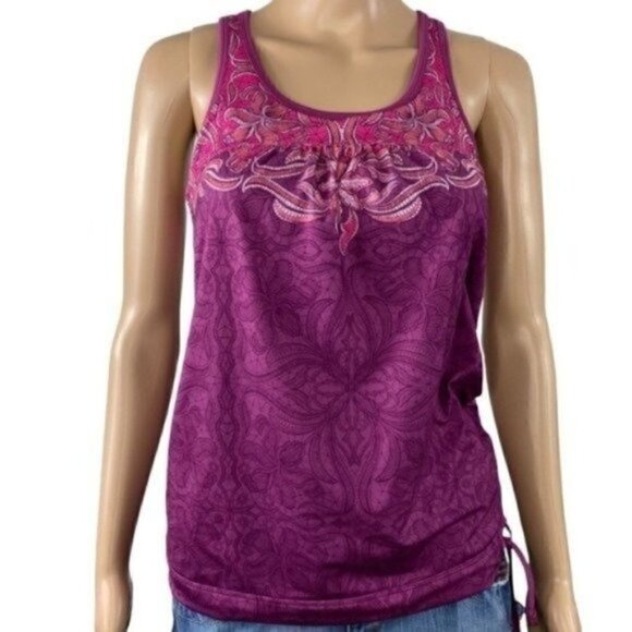 Athleta Tops - ATHLETA Tinker Tank cinch waist tank top XS Style #413912 Printed TINKERRASP